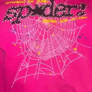 Pink Graphic Men Sweater